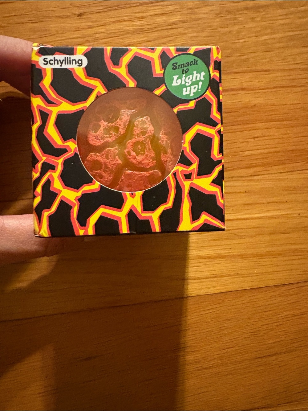 Rare Authentic Magma Needoh Orange & Lights up a orange/red BNIB
